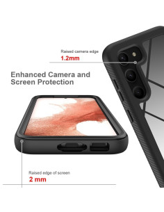 Samsung S23 FE Heltäckande Premium 3D Skal ThreeSixty