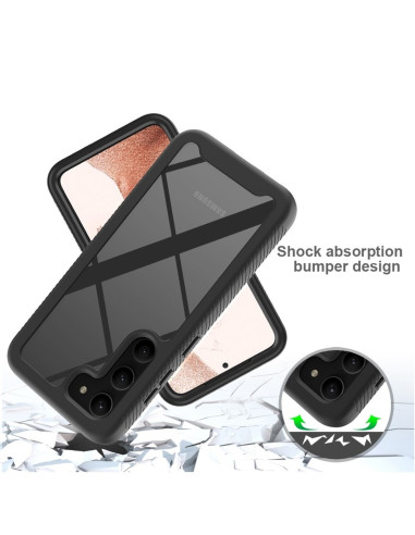 Samsung S23 FE Heltäckande Premium 3D Skal ThreeSixty