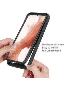 Samsung S23 FE Heltäckande Premium 3D Skal ThreeSixty