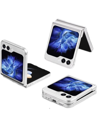 Samsung Z Flip 5 Transparent Stötdämpande Skal MagSafe-Kompatibelt