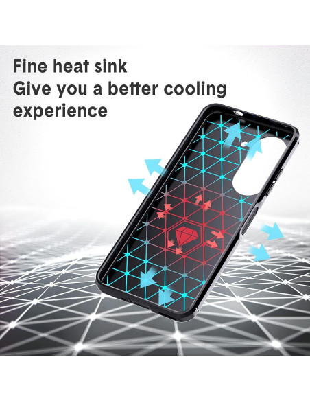 Zenfone 10 5G Stöttåligt Skal SlimCarbon