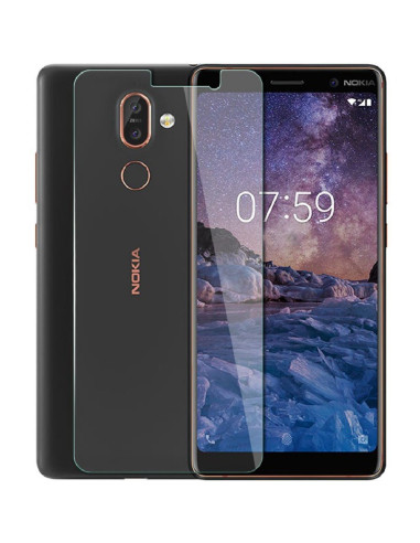 Nokia 7 Plus Härdat glas 0.26mm 2.5D 9H
