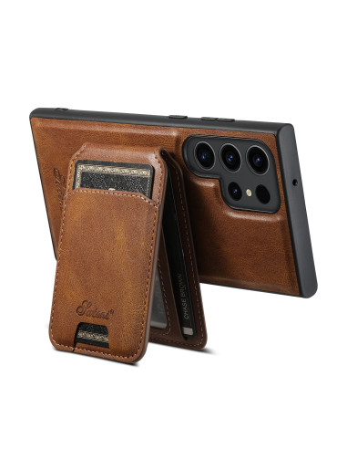 Suteni™ 2in1 Magsafe Skal med Korthållare Samsung S23 Ultra - Svart