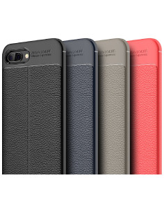 Honor 10 Stöttåligt &amp; Stötdämpande Skal LeatherBack