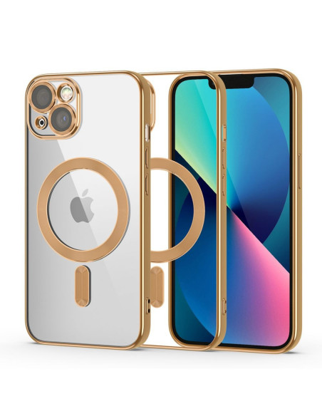 Stöttåligt MagSafe Kompatibelt Skal iPhone 13 Mini - Guld