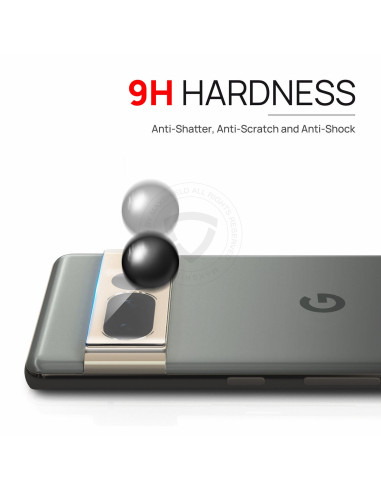 2-PACK Google Pixel 8 Skydd Linsskydd Kameraskydd