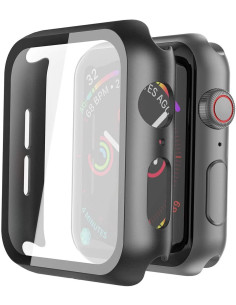 Apple Watch 40mm 2in1 Stöttåligt Skal med 9H Härdat Glas