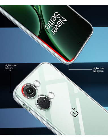 OnePlus Nord 3 Stötdämpande Genomskinligt Skal Simple