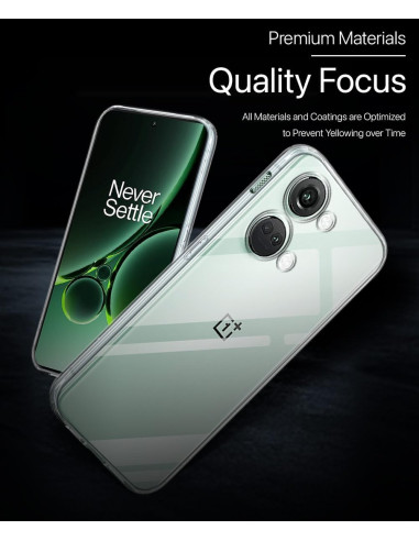 OnePlus Nord 3 Stötdämpande Genomskinligt Skal Simple