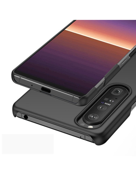 Xperia 5 V Ultratunt Mattsvart Skal Basic V2