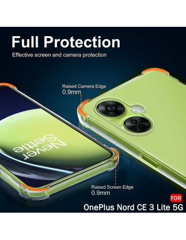OnePlus Nord CE 3 Lite 5G Stöttåligt Skal med Förstärkta Hörn
