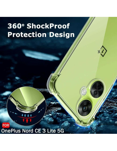 OnePlus Nord CE 3 Lite 5G Stöttåligt Skal med Förstärkta Hörn