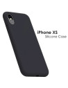 3in1 Gummibelagt Stilrent Skal iPhone X / XS - Svart