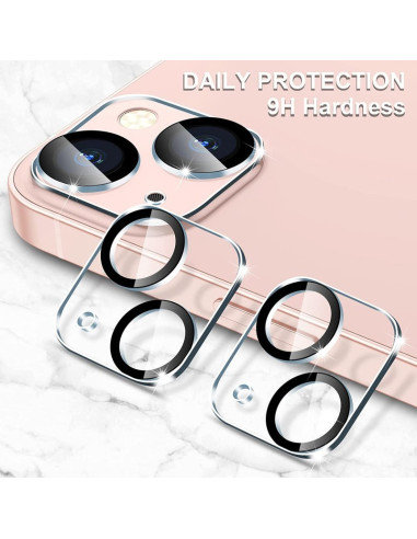 3in1 Gummibelagt Stilrent Skal iPhone 13 Mini - Svart