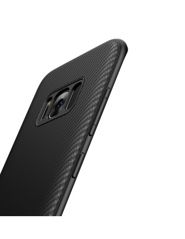 Samsung S8 Plus Ultratunn Silikon Skal FullCarbon®