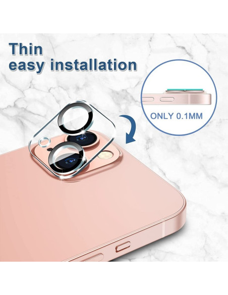 3in1 Gummibelagt Stilrent Skal iPhone 15 - Röd