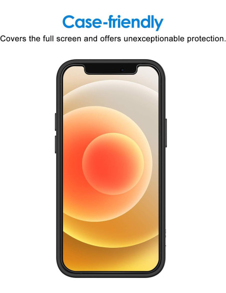 3in1 Gummibelagt Stilrent Skal iPhone 12 Pro Max - Röd