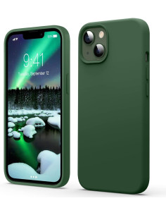 Gummibelagt Stöttåligt Skal iPhone 14 Plus - Grön