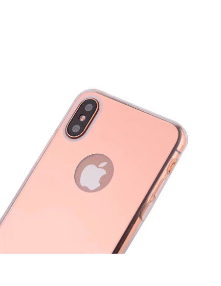 iPhone X Elegant Stötdämpande Spegelskal TPU