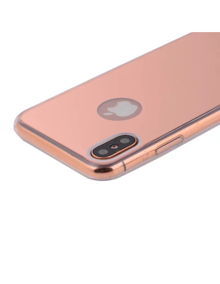 iPhone X Elegant Stötdämpande Spegelskal TPU
