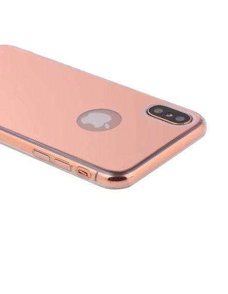 iPhone X Elegant Stötdämpande Spegelskal TPU