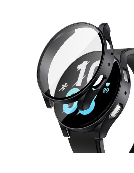 Heltäckande Skal Samsung Galaxy Watch 5 44mm 9H Härdat Glas