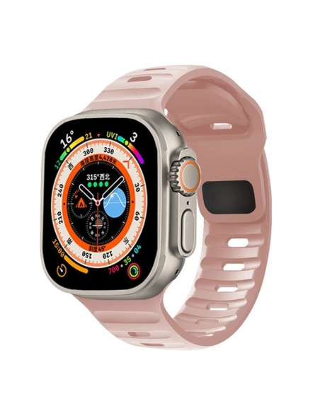 Apple Watch 38/40/41mm Slitstarkt Armband Titan's Grip - Rosa
