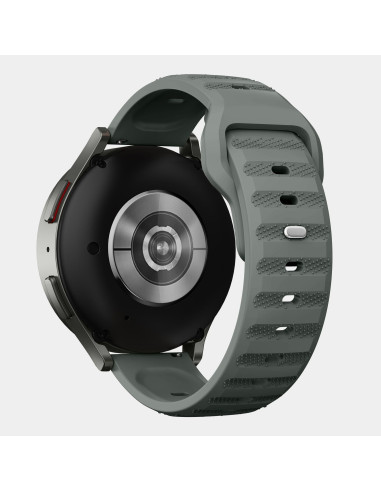 Universalt Slitstarkt Klockarmband Titan's Grip 20mm - Mörkgrå