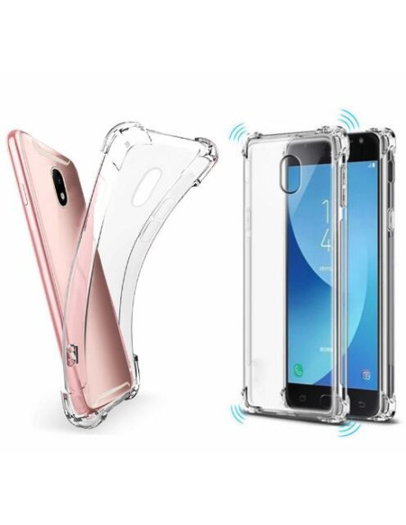 Samsung J3 2017 Stöttåligt Skal med Förstärkta Hörn