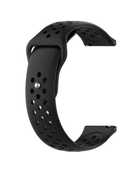 Universalt Slitstarkt Klockarmband Runnr 20mm - Svart