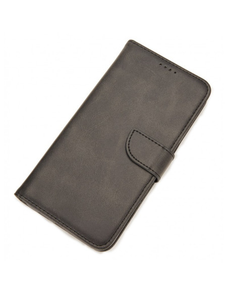 Plånboksfodral i konstskinn med fyra fack, stängd vy framifrån för Xiaomi Redmi 12C