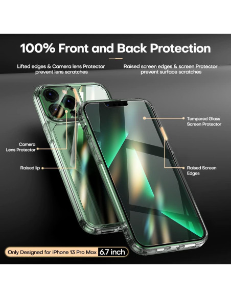 Stöttåligt Skal 3in1 för iPhone 12 / 12 Pro / 12 Pro Max / 12 Mini