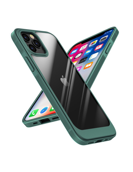 iPhone 14 Pro Max Stöttåligt &amp; Elegant Skal Halo - Grön