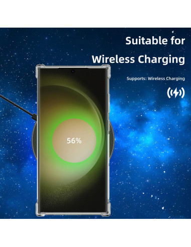 Samsung S24 Ultra Stöttåligt Skal med Förstärkta Hörn