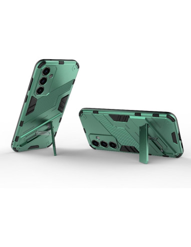 Samsung S24 Stöttåligt Skal med Kickstand ThinArmor V2 - Grön