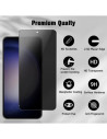 Samsung S24 Privacy Härdat glas 0.26mm 2.5D 9H