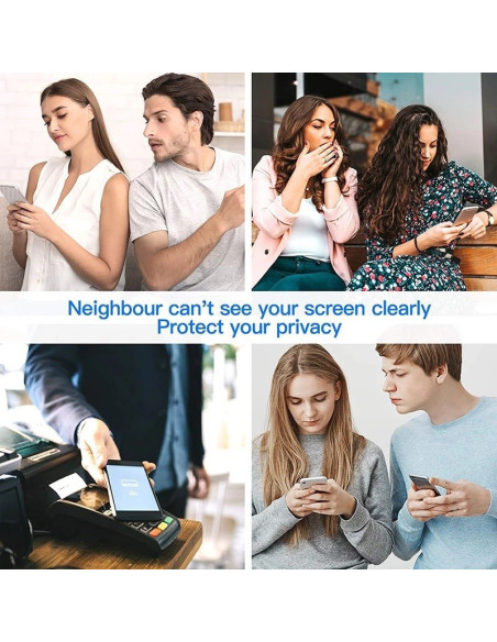 Samsung S24 Plus Privacy Härdat glas 0.26mm 2.5D 9H