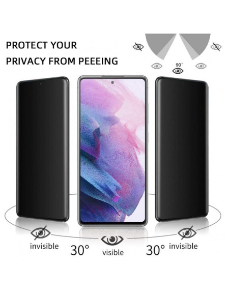 Samsung S24 Plus Privacy Härdat glas 0.26mm 2.5D 9H