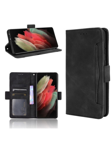 Samsung S24 Ultra Plånboksfodral PU-Läder 6-FACK Winston V3