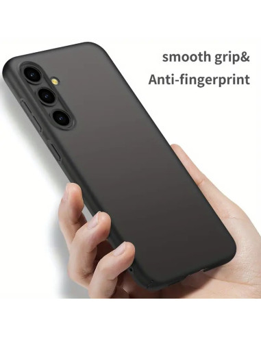 Samsung S24 Ultratunt Mattsvart Skal Basic V2