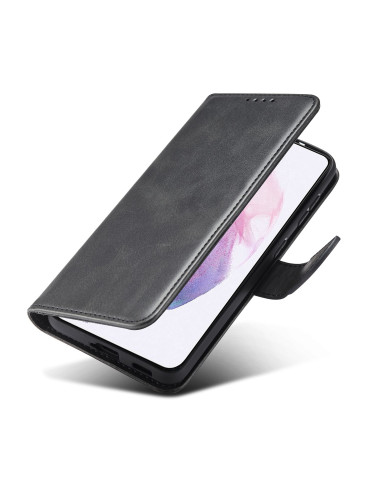 Plånboksfodral Konstskinn 4-FACK Samsung S24 Plus - Svart