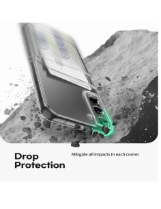 Samsung S23 Stöttåligt Skal med Kortfack V2 2