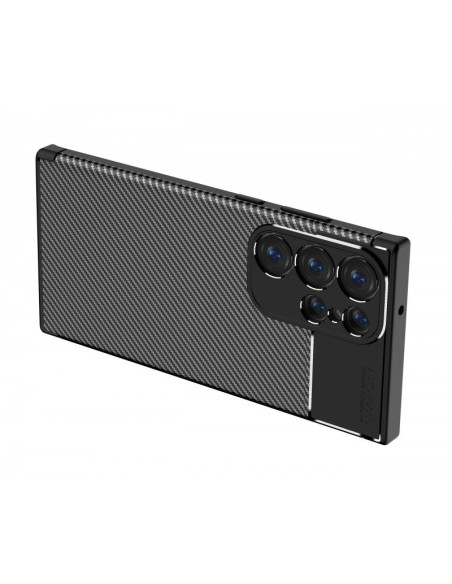 Samsung S24 Ultra Stöttåligt Slimmat Skal FullCarbon V4
