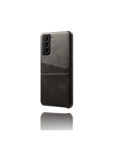 Samsung S24 Stötdämpande Mobilskal Korthållare Retro V2