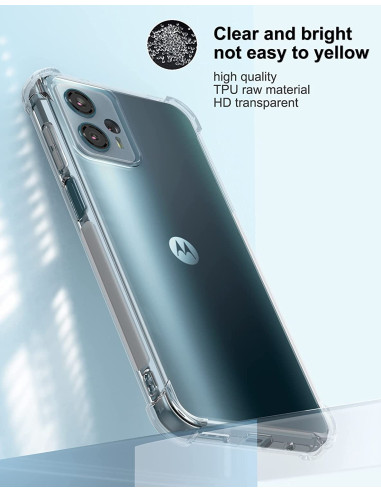 Motorola Moto G13/G23 Stöttåligt Skal med Förstärkta Hörn