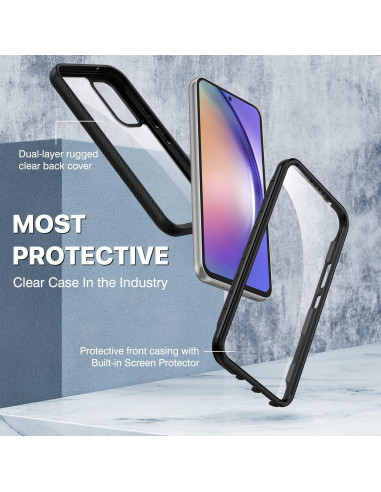 Samsung A14 5G/4G Heltäckande Premium 3D Skal ThreeSixty