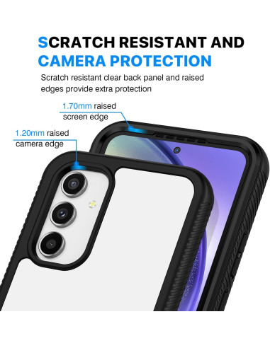Samsung A14 5G/4G Heltäckande Premium 3D Skal ThreeSixty