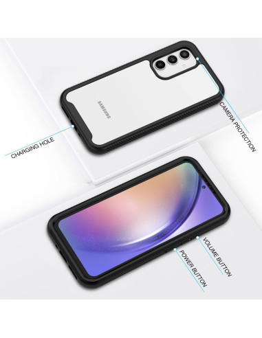 Samsung A14 5G/4G Heltäckande Premium 3D Skal ThreeSixty