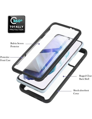 Samsung A14 5G/4G Heltäckande Premium 3D Skal ThreeSixty