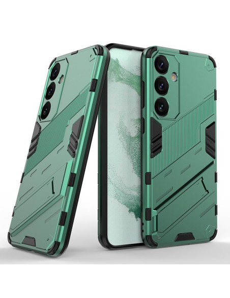 Samsung A15 5G Stöttåligt Skal med Kickstand ThinArmor V2 - Grön